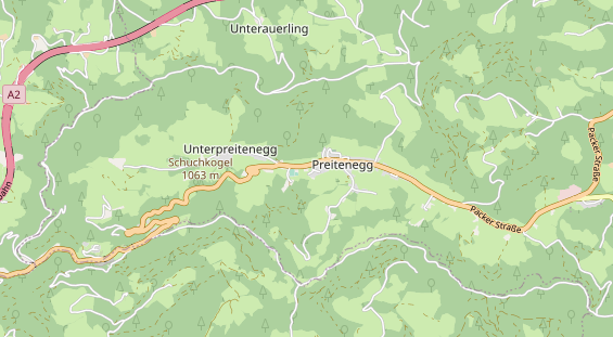 Hundehotel auf Karte