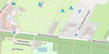 Hundehotel auf Satellitenbild