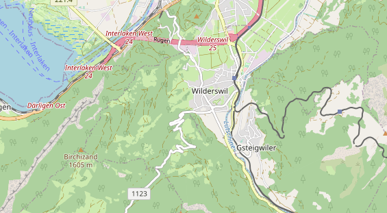 Hundehotel auf Karte