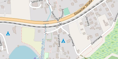 Hundehotel auf Satellitenbild