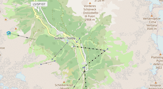 Hundehotel auf Karte