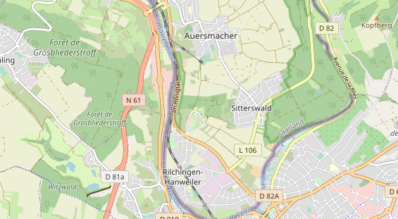 Hundehotel auf Karte