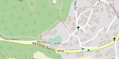 Hundehotel auf Satellitenbild