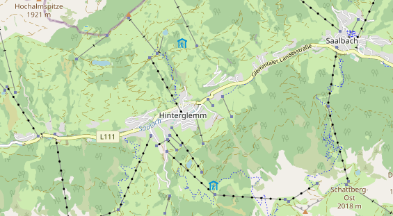 Hundehotel auf Karte