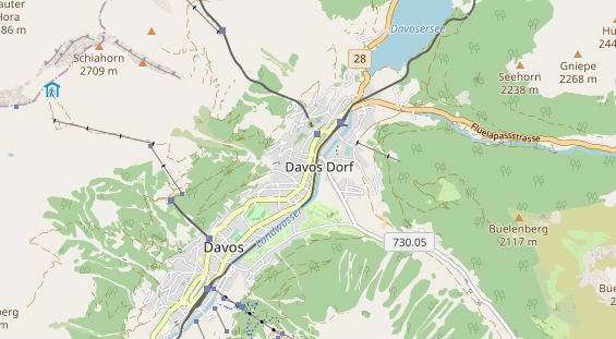 Hundehotel auf Karte