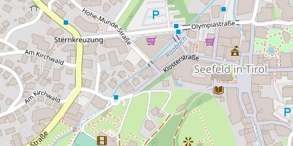 Hundehotel auf Satellitenbild