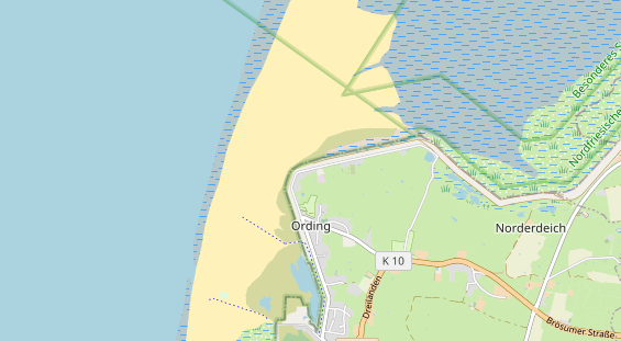 Ferienhaus auf Karte