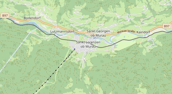 Hundehotel auf Karte