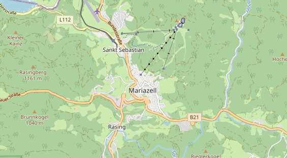 Hundehotel auf Karte