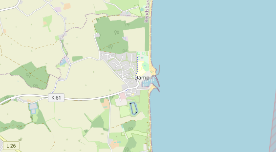 Ferienhaus auf Karte