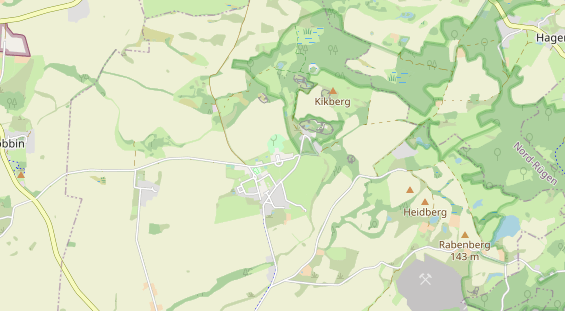 Hundehotel auf Karte