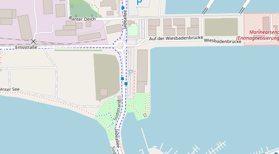 Hundehotel auf Karte