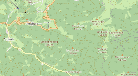 Hundehotel auf Karte