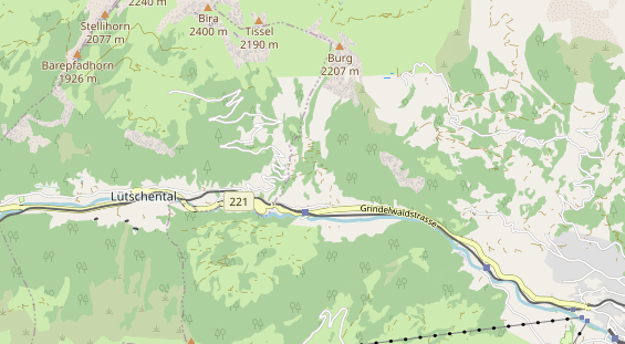 Hundehotel auf Karte