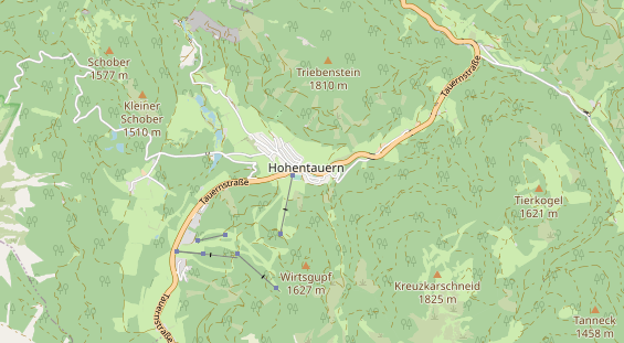 Hundehotel auf Karte