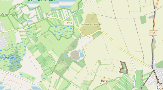 Hundehotel auf Karte