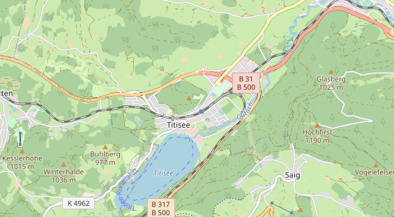 Hundehotel auf Karte