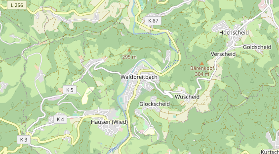 Hundehotel auf Karte