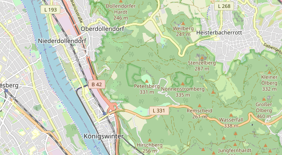 Hundehotel auf Karte