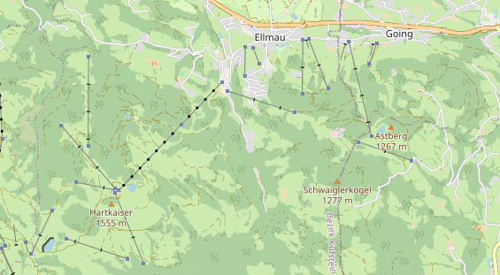Hundehotel auf Karte