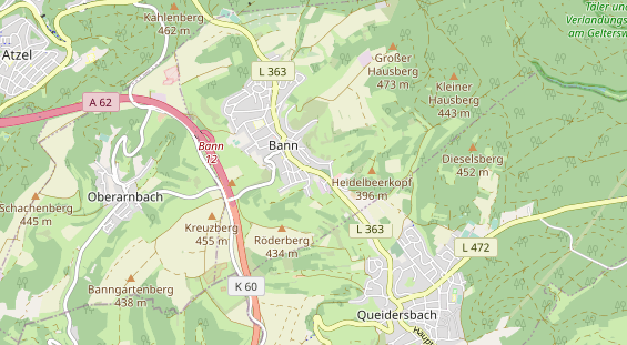 Ferienhaus auf Karte