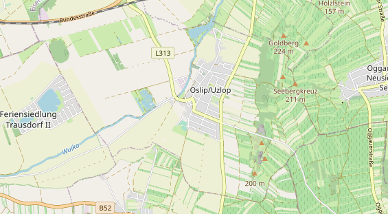 Ferienhaus auf Karte