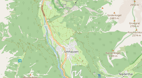 Hundehotel auf Karte