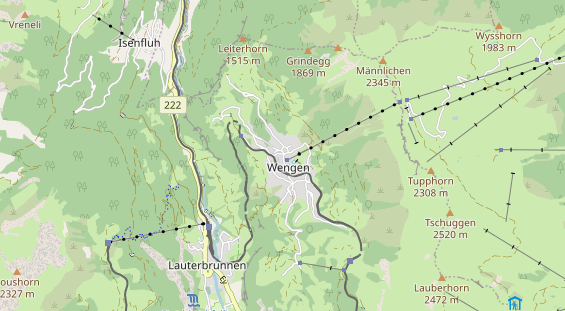 Hundehotel auf Karte
