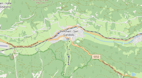 Hundehotel auf Karte