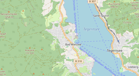 Hundehotel auf Karte