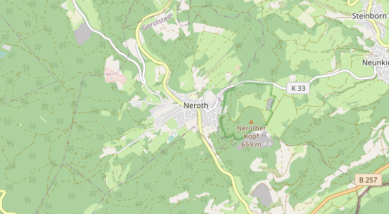 Hundehotel auf Karte