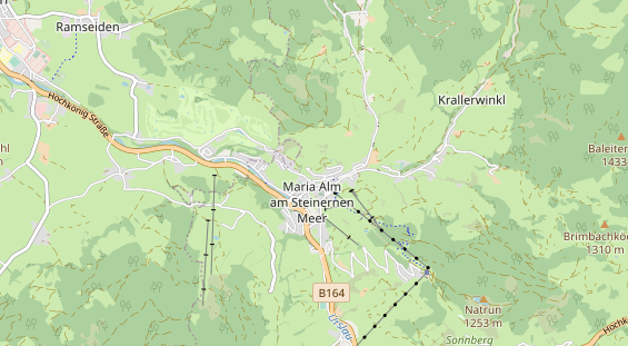 Hundehotel auf Karte