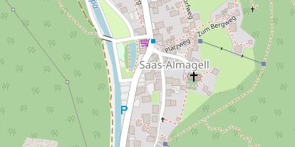 Hundehotel auf Satellitenbild