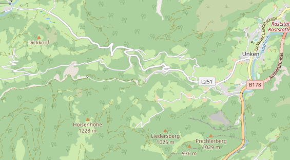 Hundehotel auf Karte