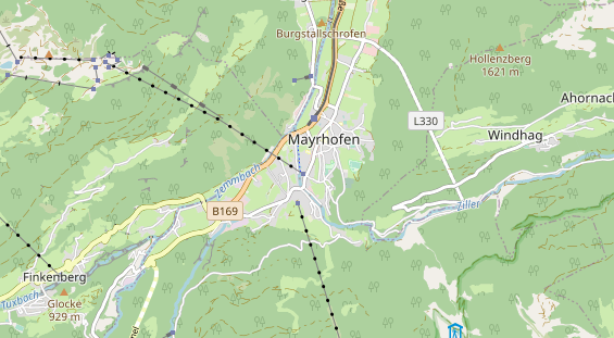 Hundehotel auf Karte