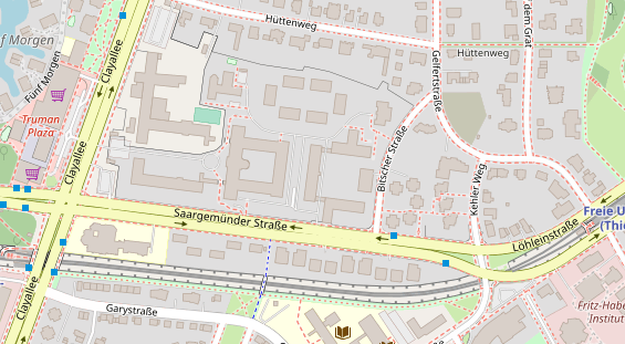 Hundehotel auf Satellitenbild