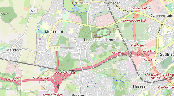 Hundehotel auf Karte