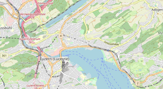 Hundehotel auf Karte