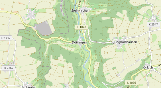 Hundehotel auf Karte