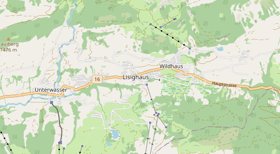 Hundehotel auf Karte