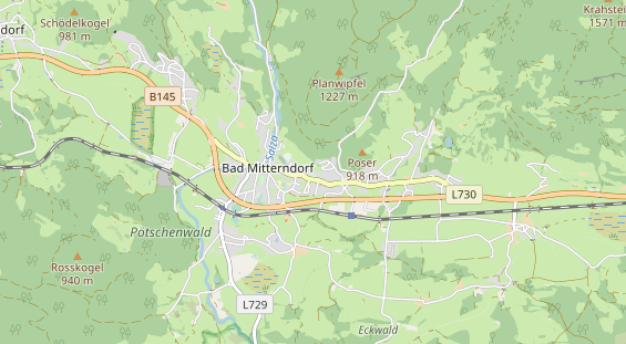 Hundehotel auf Karte