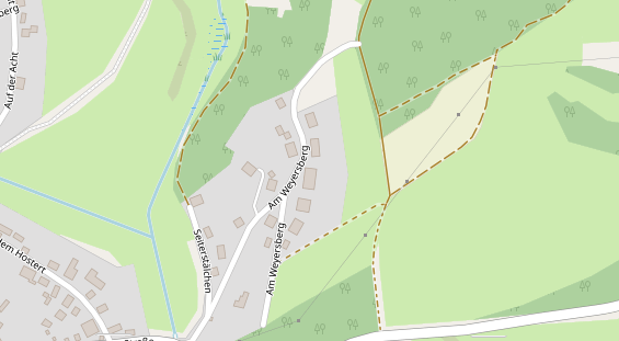 Hundehotel auf Satellitenbild