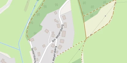 Hundehotel auf Satellitenbild