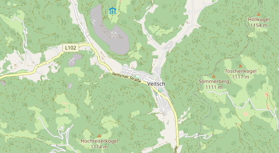 Hundehotel auf Karte