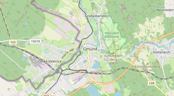 Hundehotel auf Karte