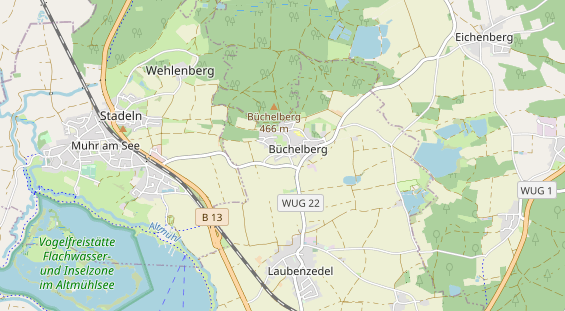 Hundehotel auf Karte