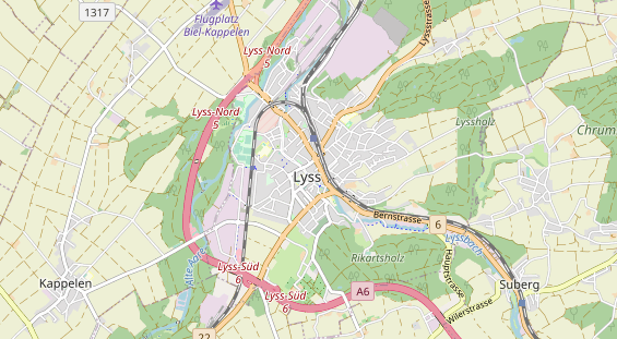 Hundehotel auf Karte