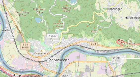 Hundehotel auf Karte