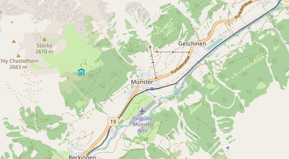 Hundehotel auf Karte