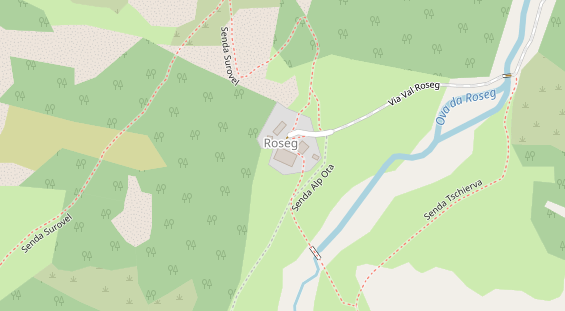 Hundehotel auf Satellitenbild